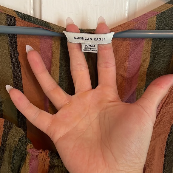 American eagle boho crop top, GUC - Picture 2 of 3